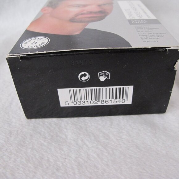NIB - ion Men's 5-Minute Steel Gray Hair Color Kit - Picture 4 of 9